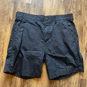 Abercrombie & Fitch Men’s Navy All Day Shorts Stretch Athletic Fit Size 33